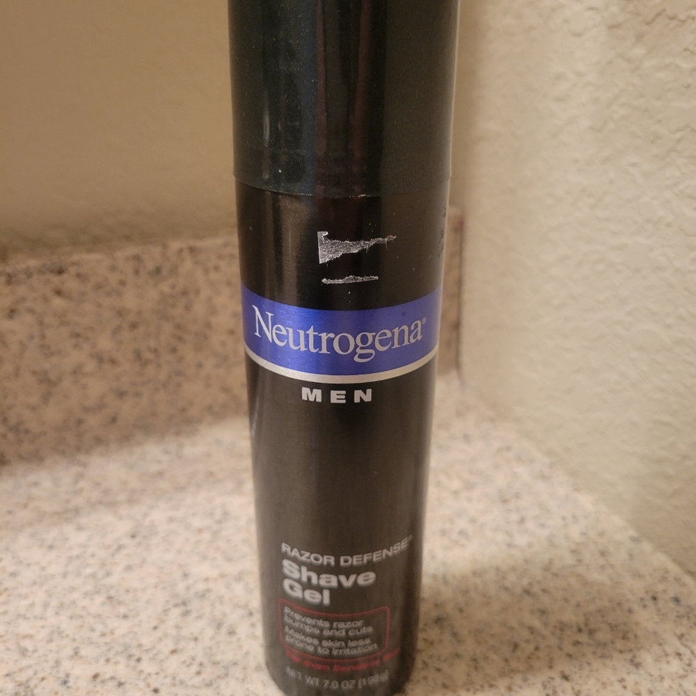 Neutrogena mens shave gel